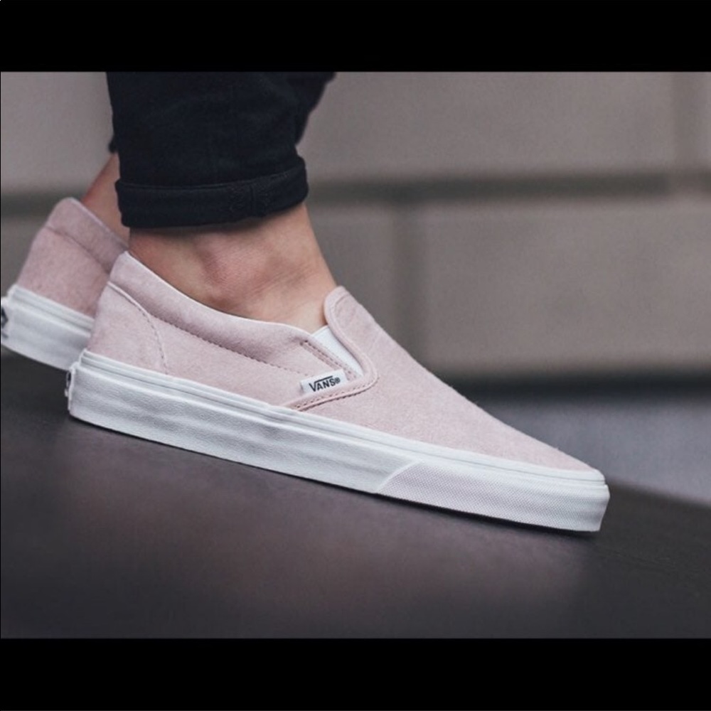 vans slip on size 6 pink